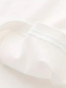 Crab Print Round Neck Short Sleeve Tee - White - View 3