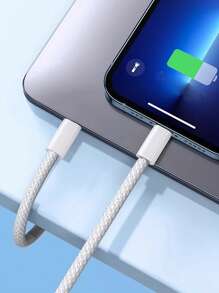 Type-C To Type-C Multi-Color Fast Charging Cable, High-Speed Charging, Compatible With Various Type-C Devices