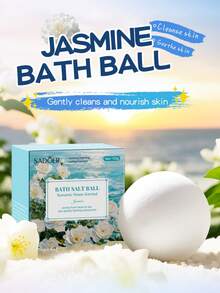 100g Rose Scented Bath Salts, Bath Bombs, Fragrant & Stress Relieving, Moisturizing For Body, Perfect Romantic Gift For Valentine's Day Or Christmas