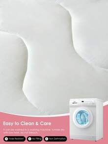 1件绗缝被 - 四季通用绗缝被，羽绒替代品，适合家庭和宿舍使用