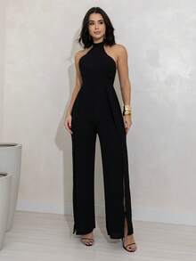 Swisz Women Jumpsuits - màu đen - Xem 5