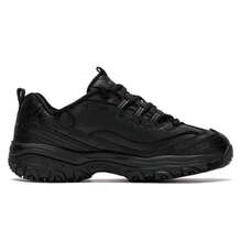 Skechers Tenis casuales y livianos, transpirables, para mujeres para uso diario, caminar, deportes 76605-BLK - Negro - Ver 2