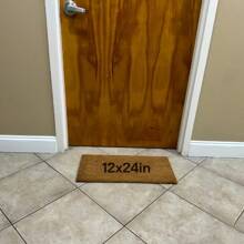 1pc Custom Text Doormat,New Home Gift,Personalized Custom Doormat,Imitation Cashmere Material,Personalized Gift,Welcome Door Mat,Established Date Custom Door Mat With Family Name,Gift For Couples,Wedding Gift