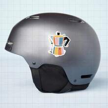 3英寸“早安浓缩咖啡贴纸，咖啡爱好者的完美之选！非常适合个性化马克杯、笔记本和厨房装饰。非常适合咖啡师、学生以及任何热爱咖啡文化的人。类别：食物贴纸、咖啡艺术、可爱设计、烹饪贴纸。”