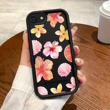 Suitable For IPhone SE (2022) Phone Case Sky Eye Ladder Pomegranate Flower Unique Anime Fashion Simple  High Quality Soft Cartoon Playful Durable Girls Personality Protection Design Air Cushion Japanese Style Popular Korean Version Non-Slip Fun Fresh Youth Casual Gift Cute Elegant Versatile Funny Texture Graffiti Exquisite Shockproof Anti-Dirt Cute No Collision Creative INS Style Lightweight Durable High Appearance - 黑色 - 查看 9