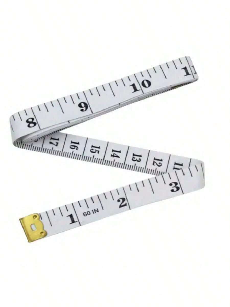4pc, Portable Tape Measure Self-Tightening Body Measuring Ruler For Measuring Body, 60in/150cm