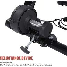 Bike Trainer Stand Indoor Stand With Noise Reduction Magnetic Stationary Stand Fits 26-28inch, 700C Wheel