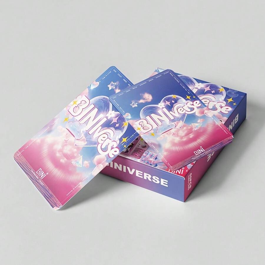 Poster ủng hộ BINI New Girl Group BINIVERSE, Thẻ LOMO, Thẻ sưu tập phụ kiện Aiah Love You - Nhiều màu - Xem 1