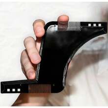 Beard Shaping Comb Styling Template, Beard Shaping Comb & Template Tool For Men's Daily Grooming & Styling ﻿