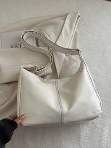 灯芯绒休闲百搭日系单肩斜跨手提包时尚学生简约饺子包