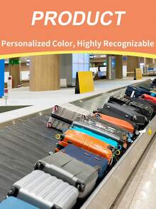 12Pcs Thicken Texture Silicone Wheels Protector For Luggage Reduce Noise Travel Luggage Wheels Cover Luggage Accessories Travel Essentials Travel Accessories Vacation Summer Holiday Back To School Bag For School School Accessories School Stuff - Multicolor - View 6