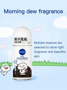 NIVEA 妮維雅花香系列滾珠式液體除臭劑（女性腋下滾珠身體止汗劑 清新優雅春夏香調） - 晨露清香-50ml - 查看 2