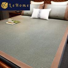 Cooling Mattress Pads - LEHOME Rattan Mat [K Green] - View 12