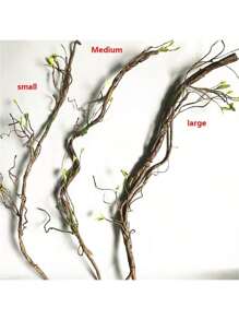 1 件/3 件 35 英寸逼真人造藤蔓带假树枝 - 非常适合 DIY 家居、酒店和婚礼装饰 | 由树脂制成，无需电池，假植物 - 彩色 - 查看 14