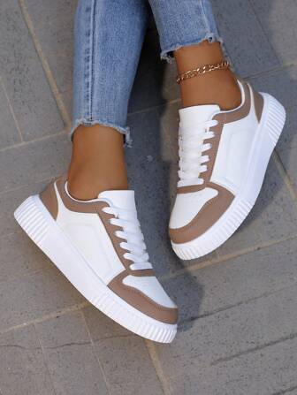 Unisex Casual Sports Sneakers, Lightweight Soft Sole Flat Bottom Shoes For Women And Men, Comfortable Large Size 42-43