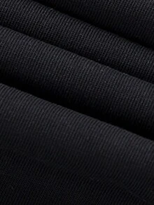 100% Cotton Women's T-Shirt Short Sleeve Summer 200g Fashion Print Casual Sports Outdoor Comfortable Breathable - 黑色 - 查看 5