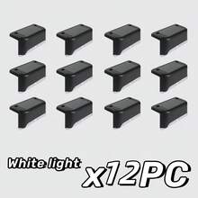 4/8/12/16pcs Solar Powered Garden Ground Lights, Deck Lights, Stair Lights For Outdoor Decoration Of Garden, Yard, Garage, Driveway, Fence - Black - View 19