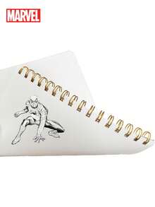 1Pc Marvel 官方授权蜘蛛侠可爱人物形象绘画书素描彩色铅笔专用手绘大白纸加厚空白画纸 DIY趣味绘画学习文具用品奖品送朋友的小礼物