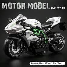 1:18比例收藏版合金摩托车模型 - 川崎杜卡迪运动自行车仿真模型,礼物 - 生日礼物 - 毕业礼物 - 彩色 - 查看 10