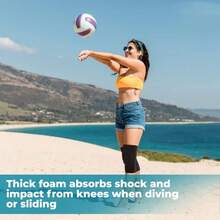 1 件运动护膝，防撞蜂窝状护膝，适用于排球、篮球、足球、健身房健身锻炼