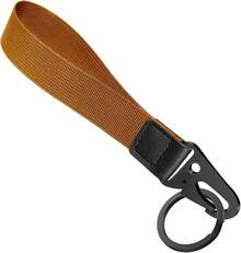 Universal Wrist Key Lanyard| Hands-Free Anti-Loss Strap, Adjustable & Unisex For Sports, Work & Outdoors - Brown - View 3