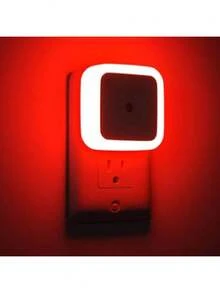 6个智能感应插电式小夜灯，LED方形氛围灯，婴儿房夜灯，节日装饰灯，适用于家居、墙壁、厨房、游戏室、派对、生日、婚礼、卧室、书房、浴室、毕业典礼、学校、餐厅、酒吧等场所。 - 美規A型插(110-127V) - 查看 17