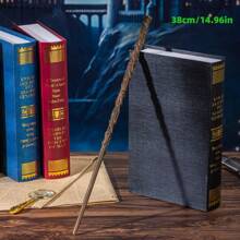 Warner Bros Varita mágica de Harry Potter, Varina de mago para actuaciones en el escenario, Accesorios perimetrales de películas de Potter con núcleo metálico, mejora la durabilidad y la actuación anti-rotura [Garantía genuina] - Varitas de la profesora McGonagall, Varillas de Hermione, Perfectamente adecuadas para fiestas navideñas, actuaciones teatrales, accesorios de cosplay, colección y regalos