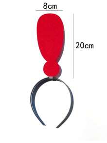 Creative Arrow & Question Mark Headband, Funny Novelty Headpiece For Concerts, Photos, Festivals, Back To School - Multicolor - View 5