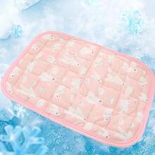 Pet Cooling Mat Ice Cooling Mat For Dogs & Cats Portable & Washable Pet Cooling Blanket, Car Seats, Beds For Summer, Cats Cooling Mat, Premium Pets Cool Pad For Crate Kennel, Indoor Cats Cool Sleeping Bed, Pets Cool Pad For Summer - Multicolor - View 5