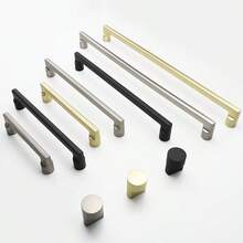 Manijas de muebles sólidos y lujosos, manijas de aleación de zinc de alta gama para gabinetes y cajones, tiradores de armario, manijas de puerta de cocina y armario - Multicolor - Ver 2