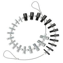 Bolt Nut Screw Thread Checker Set Inch Metric Gauge Measuring Inspection Tool