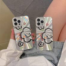 Funda para teléfono 1 pieza Una funda para teléfono 16Pro con patrón de fuegos artificiales de alta gama, con un diseño minimalista con agujeros grandes. Funda para teléfono 6, 15, 14, 13 y 12 modelos Pro y Pro. - Colores mixtos 1 - Ver 8