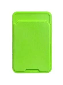 Soporte adhesivo universal para teléfono móvil que se ajusta a varios modelos de teléfonos, adecuado para guardar tarjetas de tránsito, tarjetas de acceso, tarjetas de identificación, tarjetas de crédito y evitar la pérdida de tarjetas, para mujeres y hombres, cartera Magsafe, cartera para tarjetas