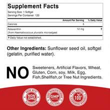 PSLALAE Astaxanthin 12mg - Promote Eye, Joint, Heart & Brain Health, Powerful Antioxidant, Support Vision - 120pcs - 120 viên nang - Xem 2