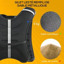 Weighted Vest - Black - View 4