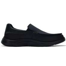 Skechers CAMDA 男士休闲一脚蹬轻便舒适运动鞋，运动步行鞋，8790007-BBK - 全黑色 - 查看 2