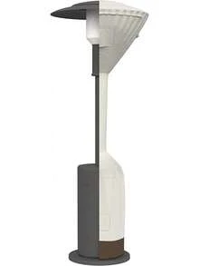 Funda para Calefactor de Terraza Exterior de Pie Redondo, Beige Bronceado, 91,4 x 46,9 x 241,3 cm - Beige Bronceado - Ver 2