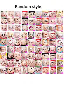 10 张面部孕妇肚脐贴、腹部模型套装孕妇礼物孕妇面部表情孕期孕肚贴纸孕期周贴纸 - 彩色 - 查看 10