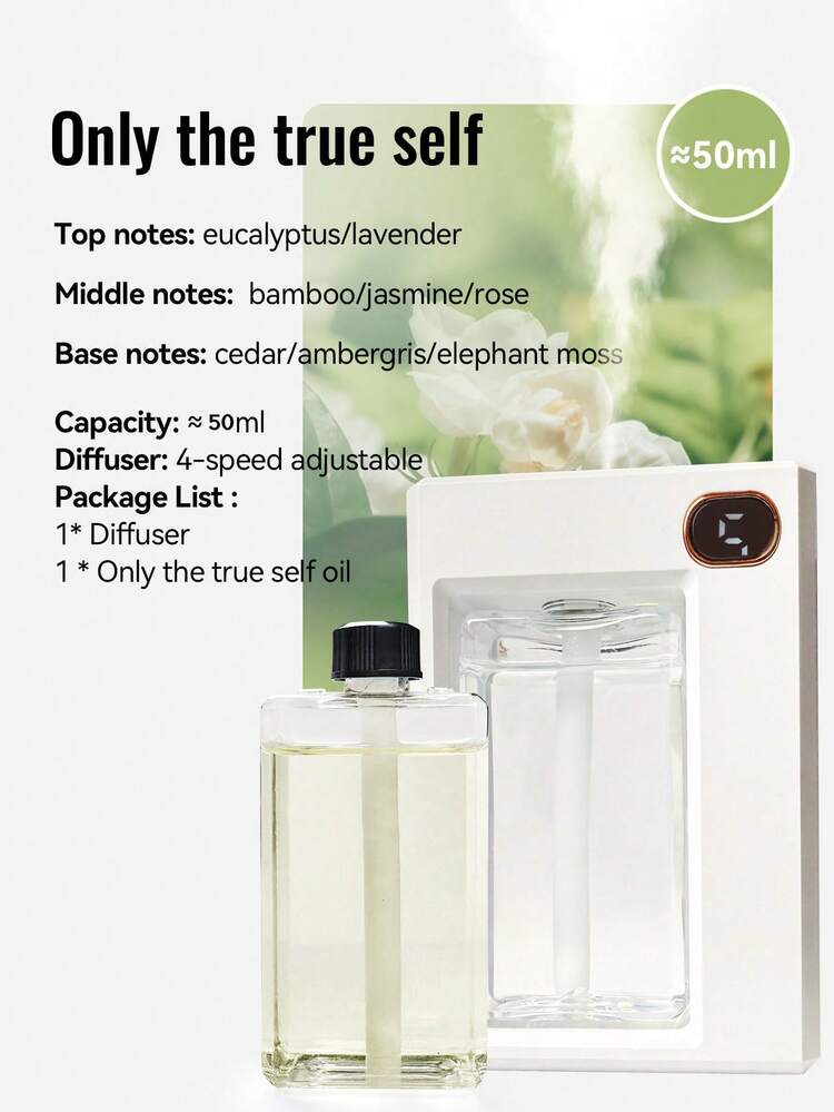 Rechargeable Aroma Diffuser, 6-Mode Essential Oil Diffuser, Air Freshener Diffuser For Home, Car, Room, Hanging Wall Diffuser, Air Purifier With Auto Diffusion, Deodorizer For Bathroom, Commercial Use, Scent Options: Rose, Lemon, Cologne, Powder Encounter, White Peach Oolong, Jasmine - Multicolor - View 22