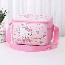 Sanrio 1 szt. Sanrio Lunch Bag Lunch Box Bag Lunch Bag Student Insulation Bag Cartoon Cute Design Duża pojemność Torba do przechowywania Może być przenośna i pochylona z tyłu Lunch Bag PU Materiał Student Powrót do szkoły Przybory odpowiednie do biura piknik na świeżym powietrzu szkoła prezenty urodzinowe prezenty świąteczne.