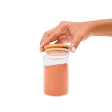 Set Of 12 250ml Glass Jars With Airtight Bamboo Lids For Seasoning - Oikos - Trong sáng - Xem 3