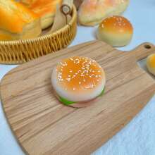 1 Pc Slow Rebound Squishy Decompression Toy Simulation Bread Creative Toy Doughnut Toast Slices