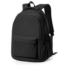 Casual College Student Backpack, Solid Color 14/15.6 Inch Laptop Backpack, Unisex, Commuter Bag With Zipper Pockets, Multi-Functional Compartment Backpack, Daily Backpack Travel Bag, Fashionable Minimalist Casual, Multi-Functional Outdoor Travel Backpack, Portable Large Capacity Lightweight Backpack, Suitable For Work, Size 44*15*30cm - Multicolor - View 15
