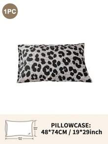 1pc/2pcs/4pcs Leopard Print Pillowcase (Pillow Insert Not Included), Soft & Comfortable, Suitable For All Seasons - Multicolor - View 33