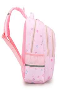 新款尼龙卡通可爱儿童反光条背包，女童尼龙书包 - 粉色 - 查看 5