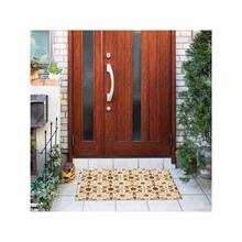 Floral Boho Welcome Door Mats Doormat Outdoor Indoor Entrance, Indoor Door Mats For Entryway, Entrance Door Mat, Non-Slip Rubber Backing Doormat Low Profile Welcome Door Mat For Entryway Indoor Outdoor Rug For Front Door, Entrance, Kitchen,Yard-16"X24", 18"X30" - trái cam - Xem 2