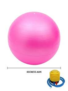 Bolas de ioga anti-estouro premium de 55-65-75-85 cm - Melhora a ginástica, a recuperação pós-parto e o treinamento físico, força central, flexibilidade e equilíbrio - Design espesso, durável e anti-estouro, experiência de exercício