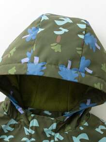 mini bala 儿童防水内衬夹克 2025 秋季保暖软壳外套