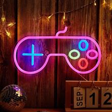 1個“let's Party” Led霓虹燈字母形狀,usb供電,適用於臥室牆面裝飾,節日派對婚禮裝飾 - 彩色 - 查看 18