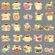 50PCS Sanrio Pudding Dog Cartoon Cute Stickers Funny Decals Kids DIY Decoration Skateboard Phone Laptop Bike Fridge PVC Waterproof Graffiti Toys - Multicolor - View 9